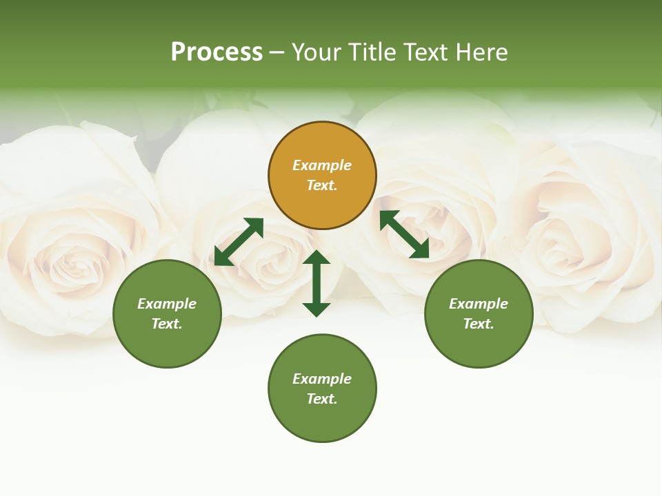 Valentine Floral Blooming PowerPoint Template