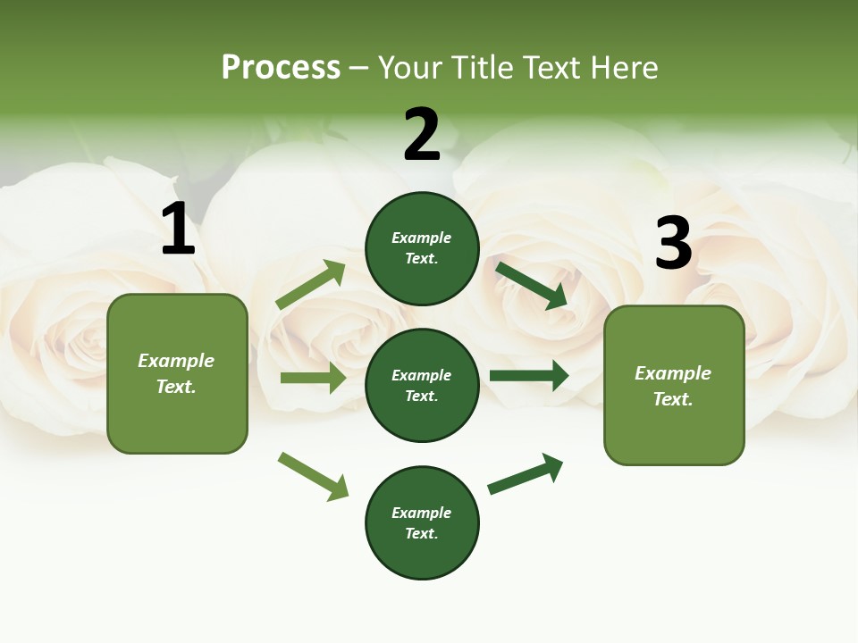 Valentine Floral Blooming PowerPoint Template