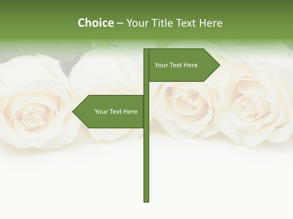 Valentine Floral Blooming PowerPoint Template