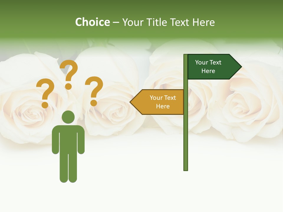 Valentine Floral Blooming PowerPoint Template