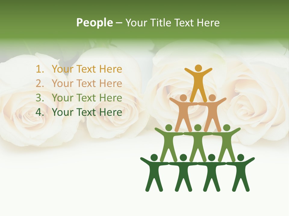 Valentine Floral Blooming PowerPoint Template