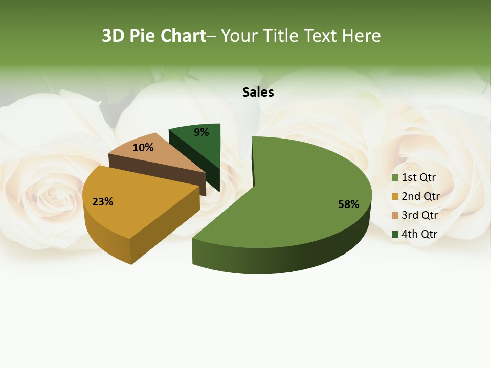 Valentine Floral Blooming PowerPoint Template