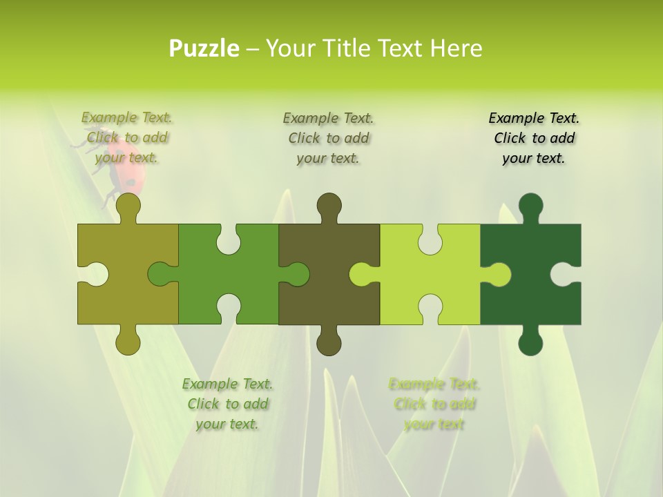 Garden Fresh Lawn PowerPoint Template