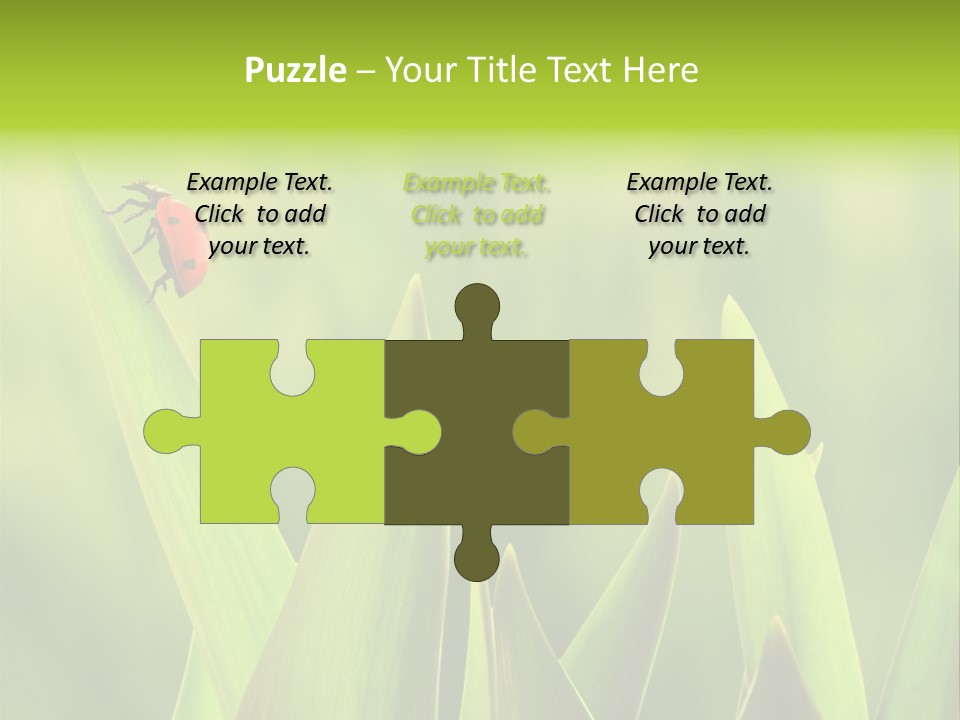 Garden Fresh Lawn PowerPoint Template