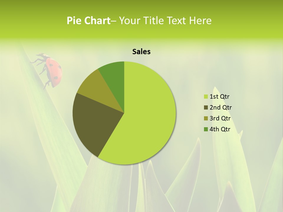 Garden Fresh Lawn PowerPoint Template