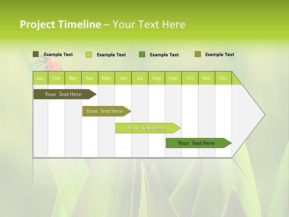 Garden Fresh Lawn PowerPoint Template