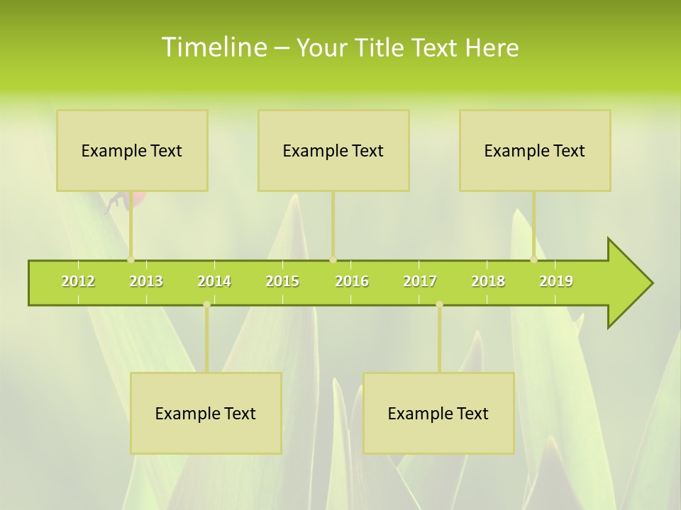 Garden Fresh Lawn PowerPoint Template