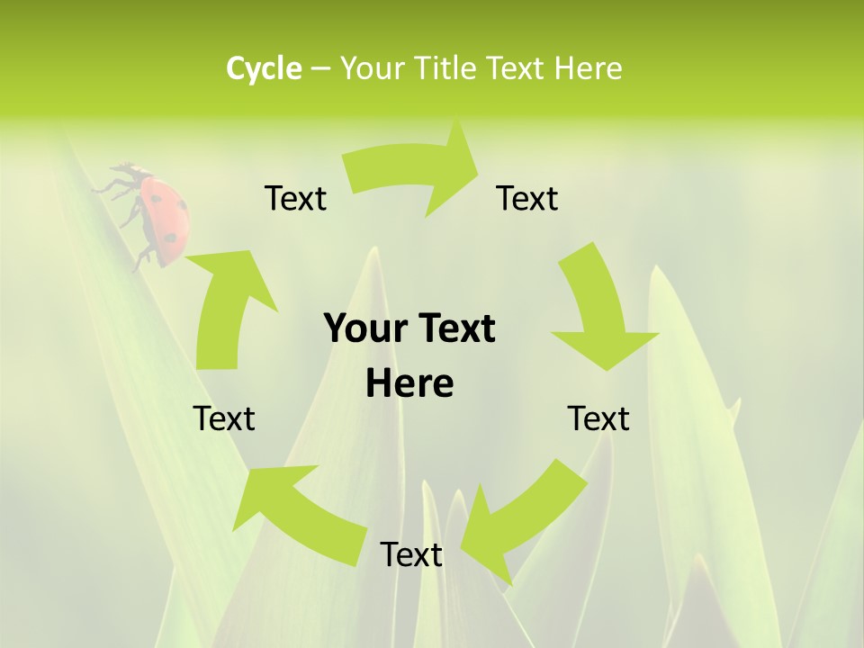 Garden Fresh Lawn PowerPoint Template