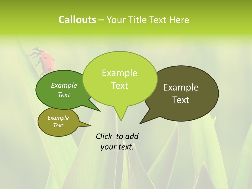 Garden Fresh Lawn PowerPoint Template