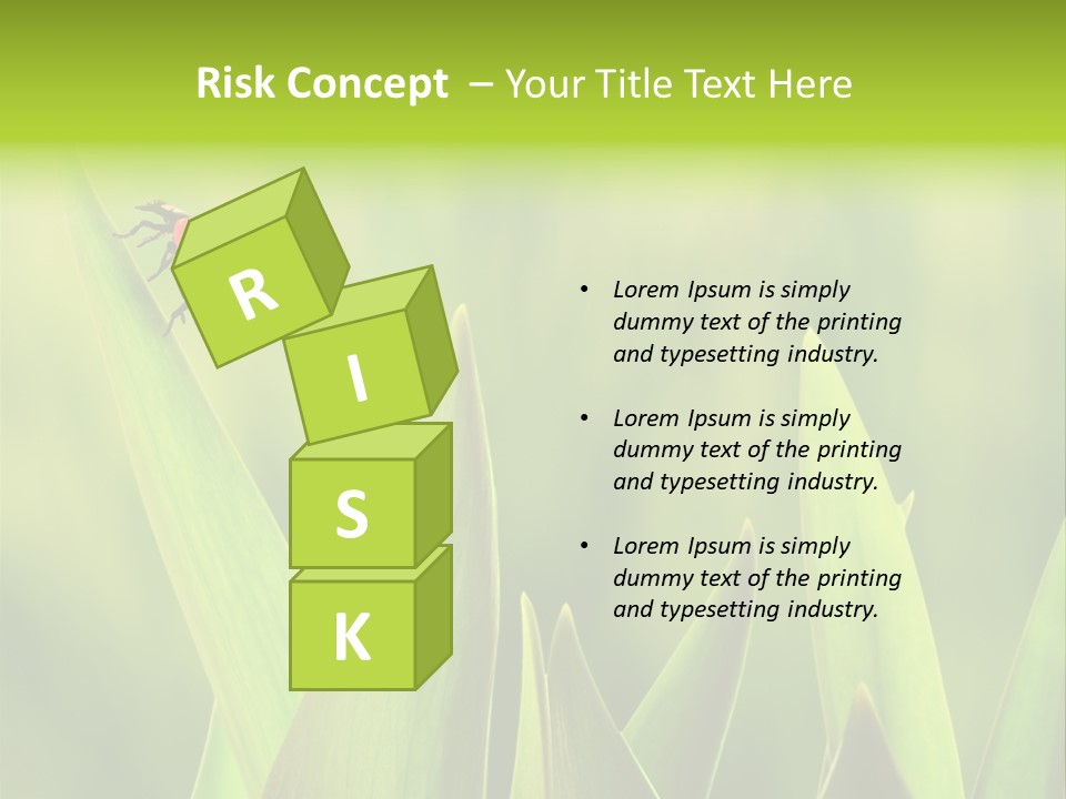 Garden Fresh Lawn PowerPoint Template