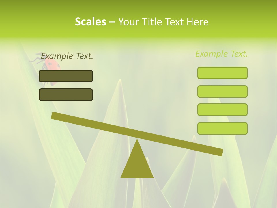 Garden Fresh Lawn PowerPoint Template