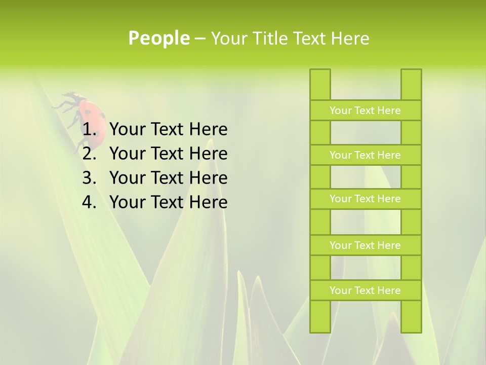 Garden Fresh Lawn PowerPoint Template