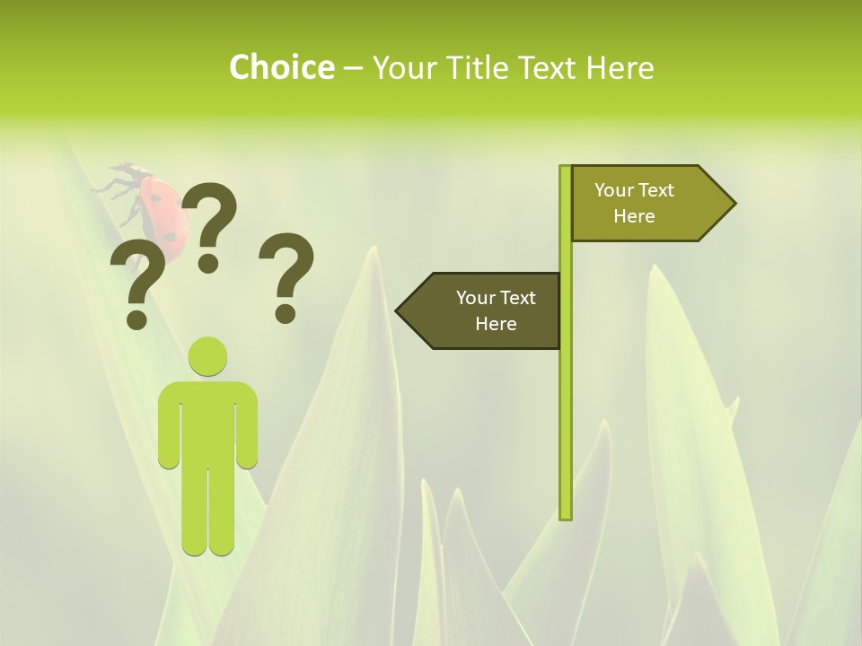 Garden Fresh Lawn PowerPoint Template