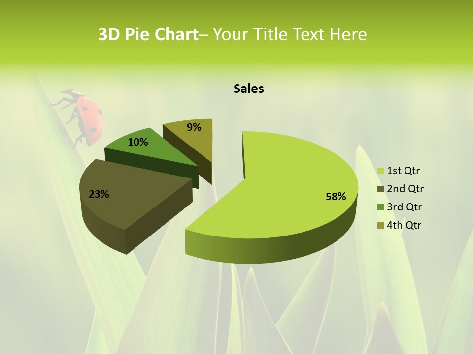 Garden Fresh Lawn PowerPoint Template