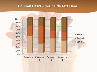 Orange Sauna Bucket PowerPoint Template