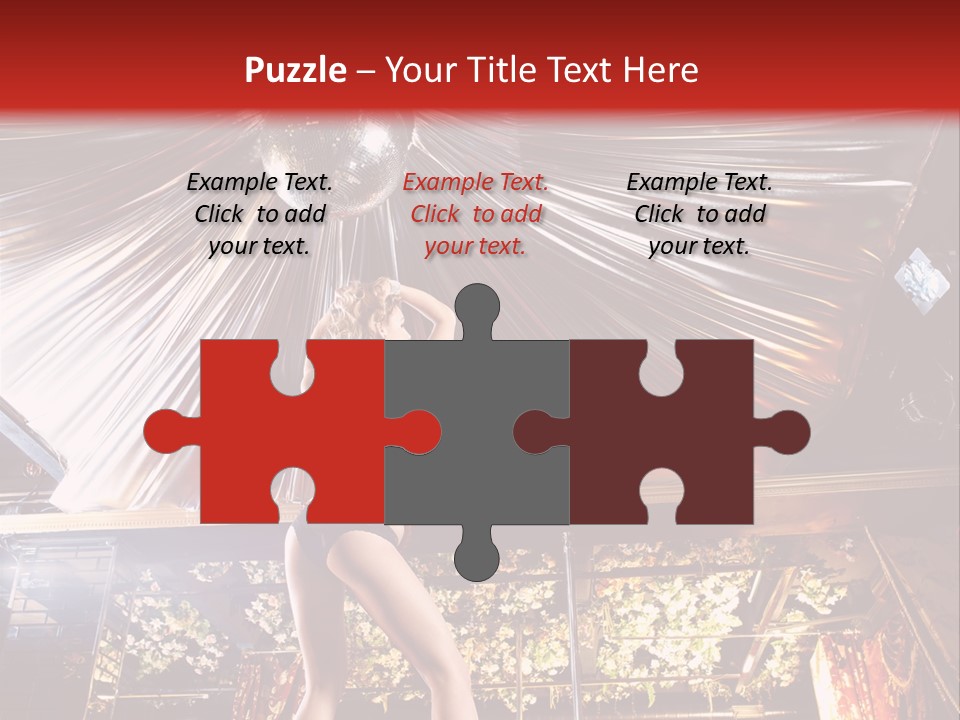 Body Leg Female PowerPoint Template