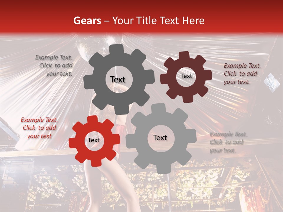 Body Leg Female PowerPoint Template