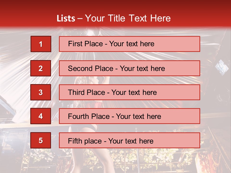 Body Leg Female PowerPoint Template