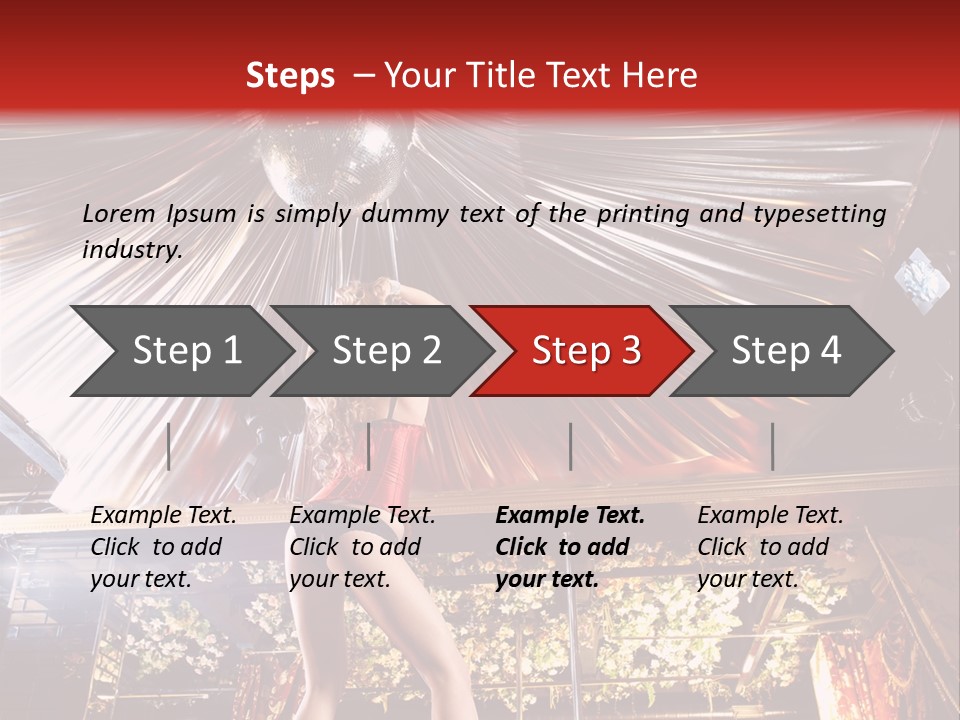 Body Leg Female PowerPoint Template