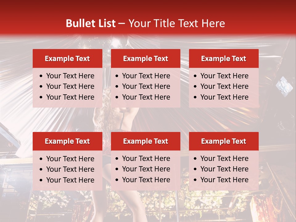 Body Leg Female PowerPoint Template