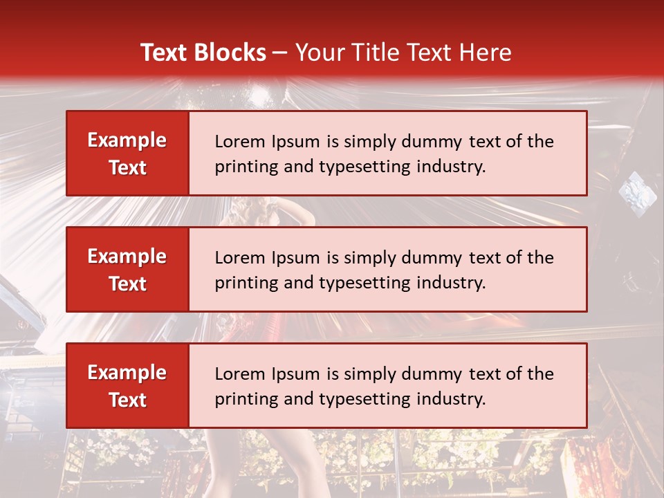Body Leg Female PowerPoint Template