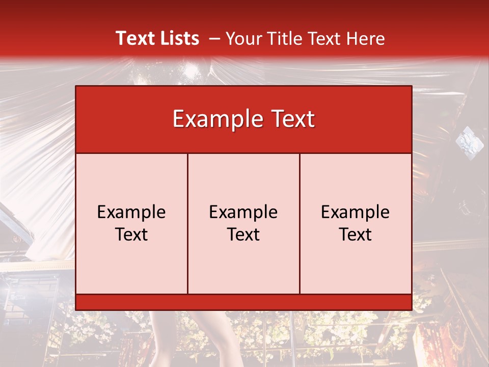 Body Leg Female PowerPoint Template