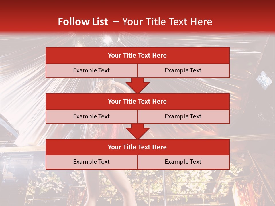 Body Leg Female PowerPoint Template