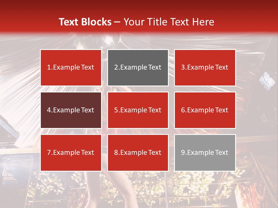 Body Leg Female PowerPoint Template