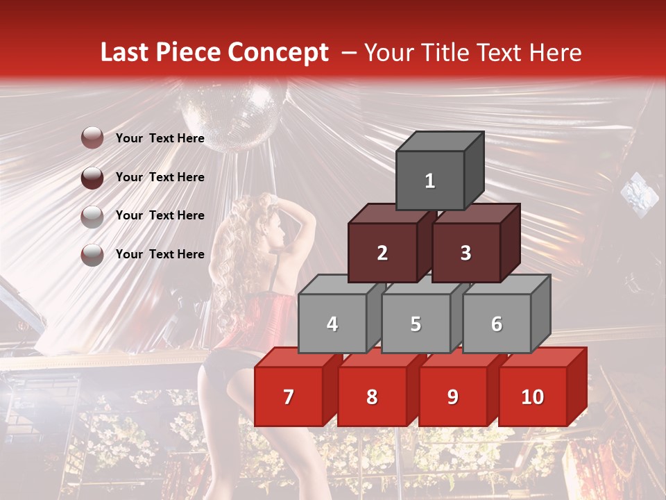 Body Leg Female PowerPoint Template