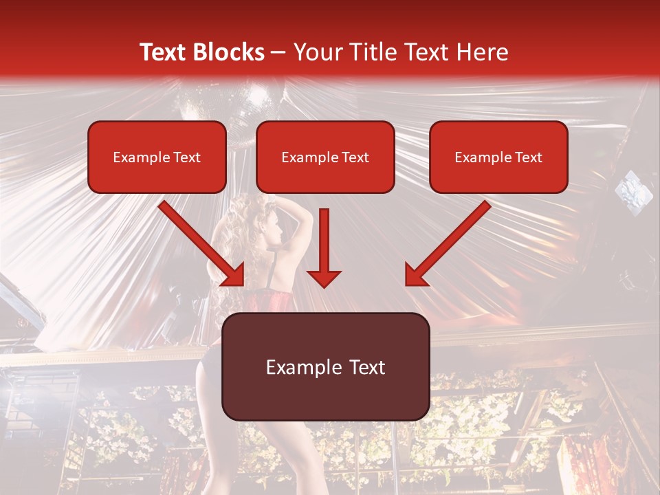 Body Leg Female PowerPoint Template