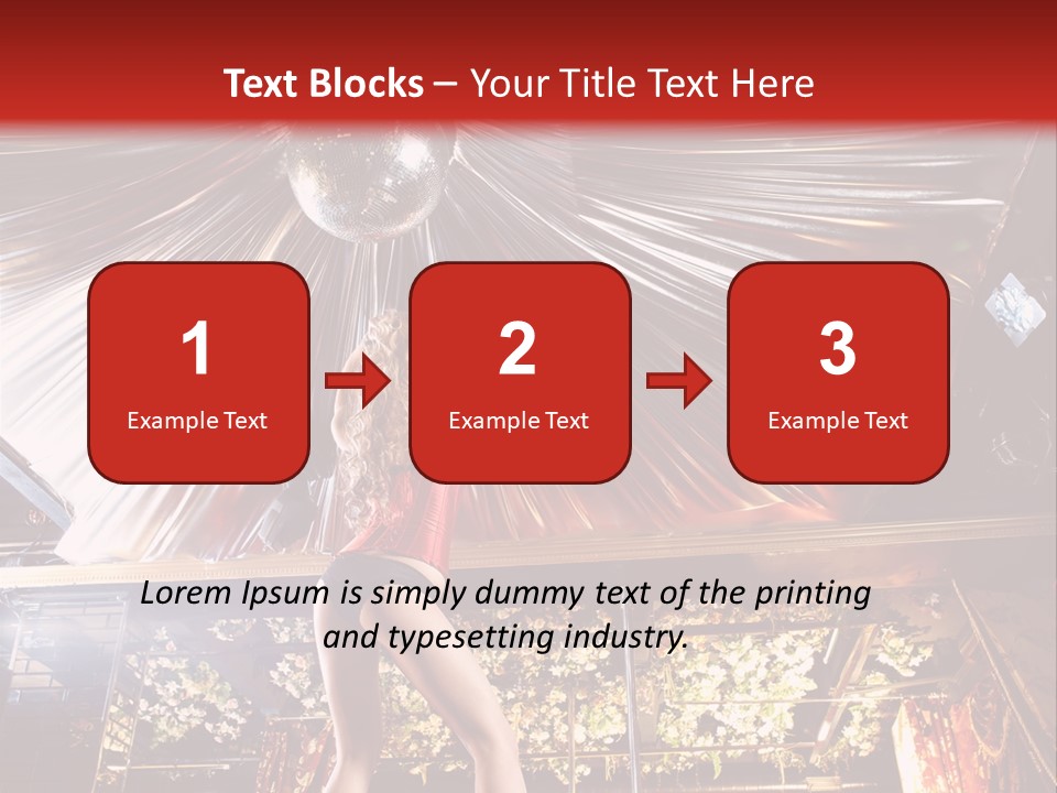 Body Leg Female PowerPoint Template