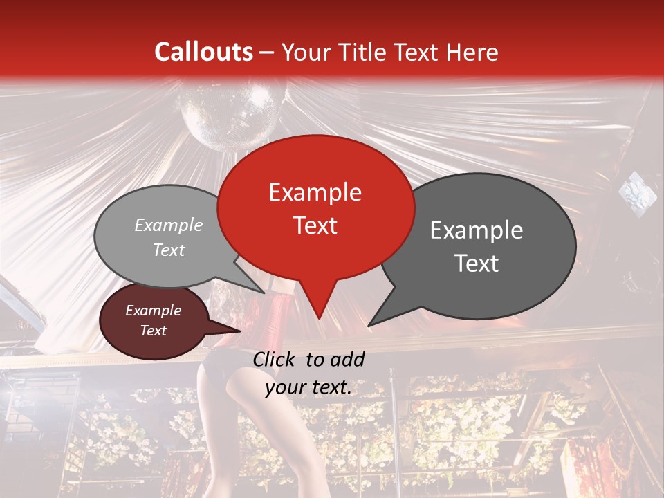 Body Leg Female PowerPoint Template