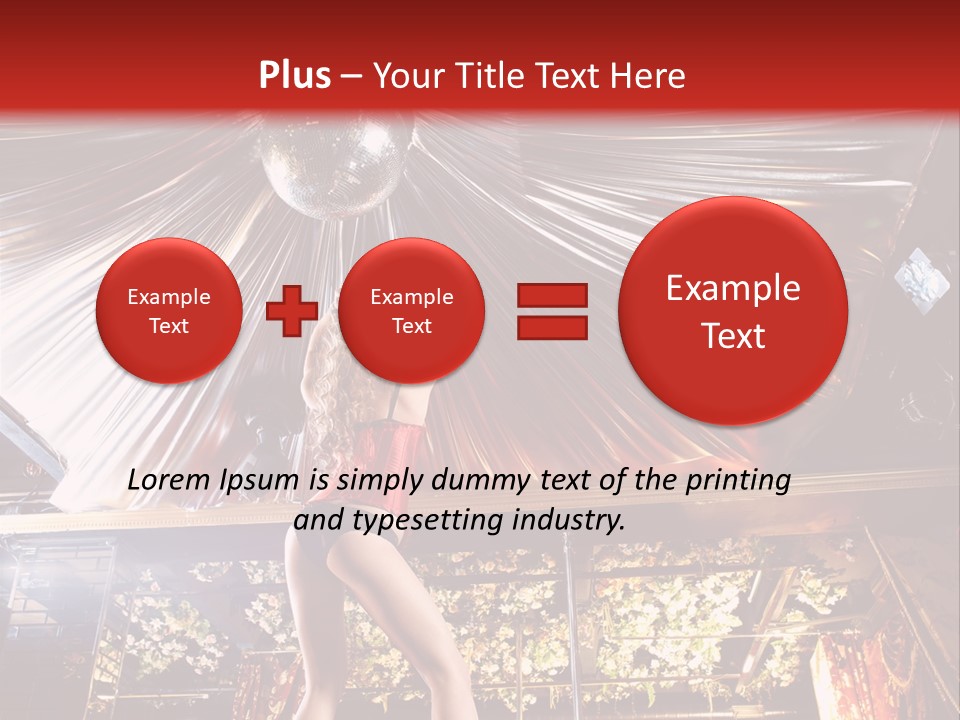 Body Leg Female PowerPoint Template