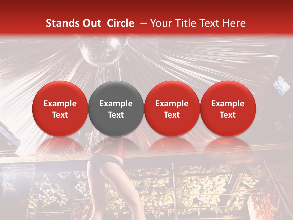 Body Leg Female PowerPoint Template