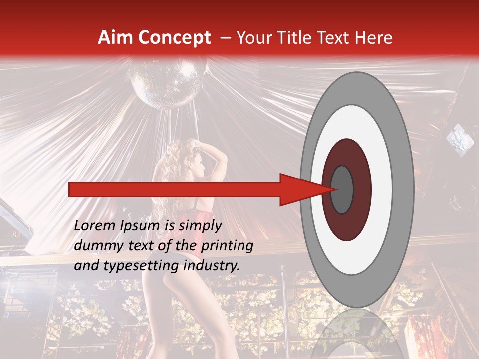 Body Leg Female PowerPoint Template