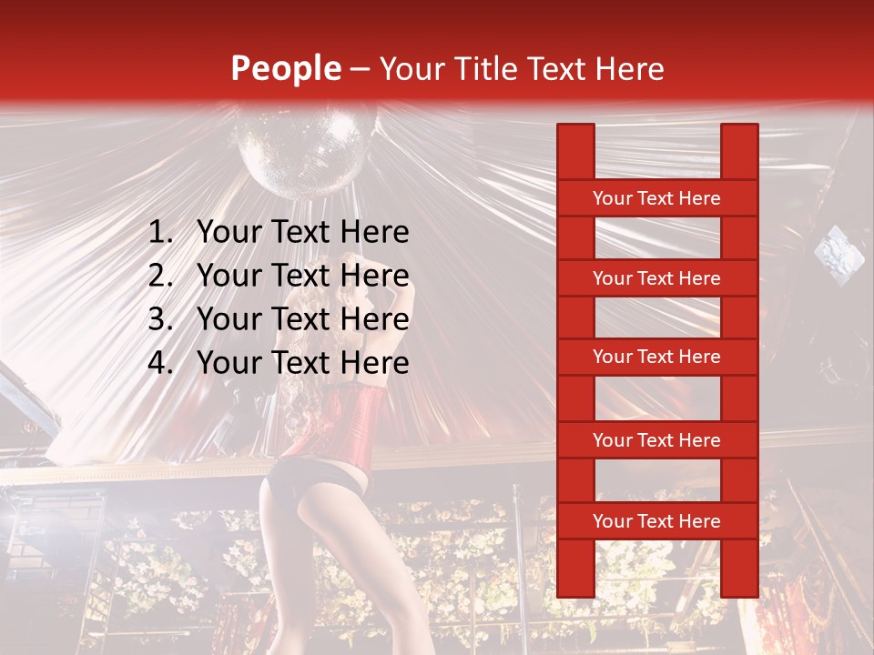 Body Leg Female PowerPoint Template