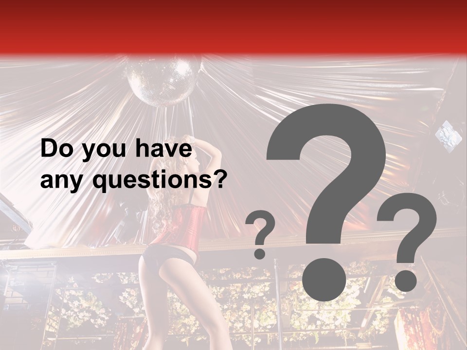 Body Leg Female PowerPoint Template