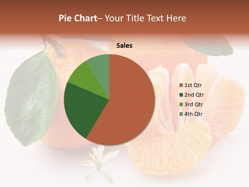 Food Health Leaf PowerPoint Template
