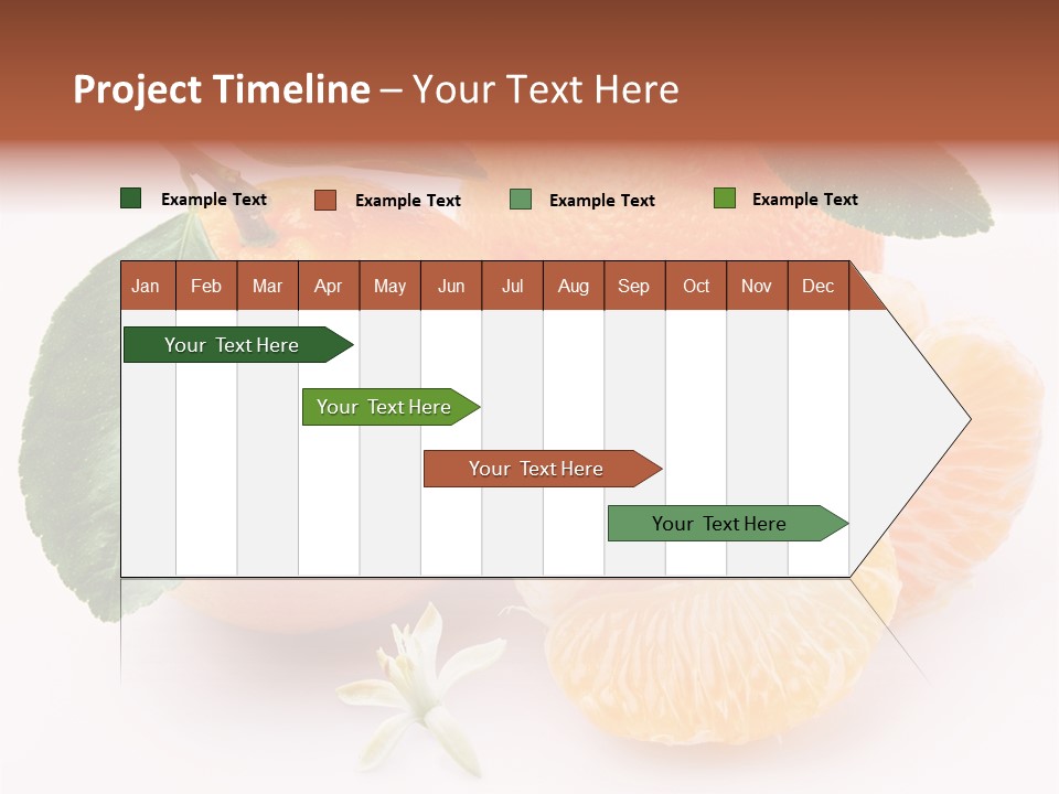 Food Health Leaf PowerPoint Template