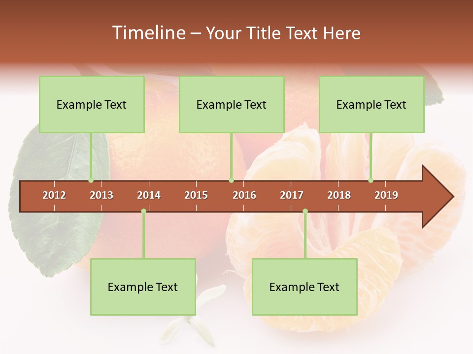 Food Health Leaf PowerPoint Template