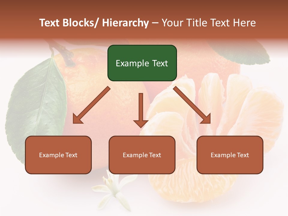 Food Health Leaf PowerPoint Template