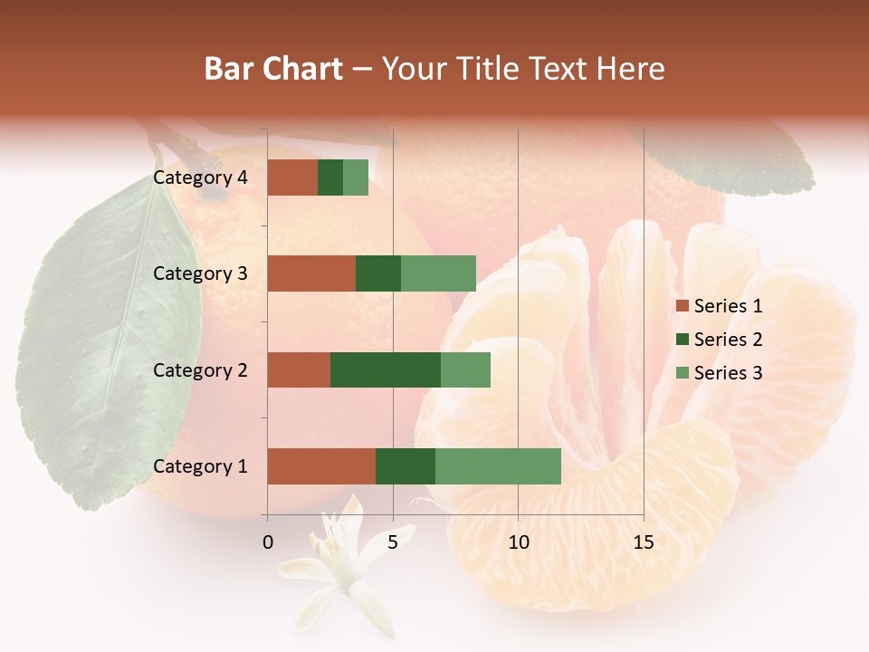 Food Health Leaf PowerPoint Template