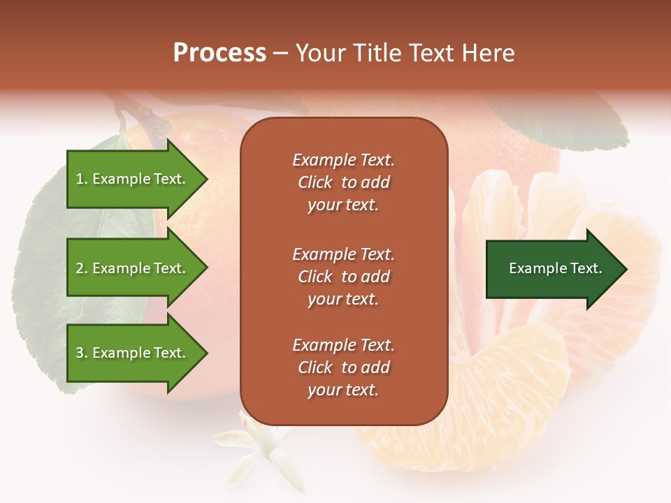 Food Health Leaf PowerPoint Template