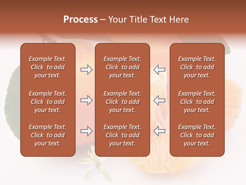 Food Health Leaf PowerPoint Template