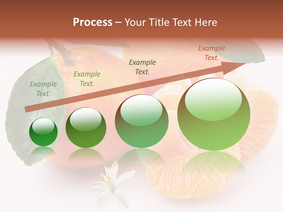 Food Health Leaf PowerPoint Template