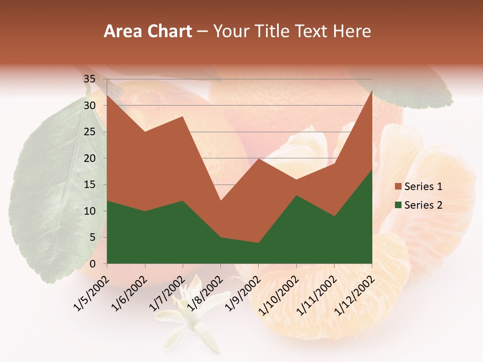 Food Health Leaf PowerPoint Template