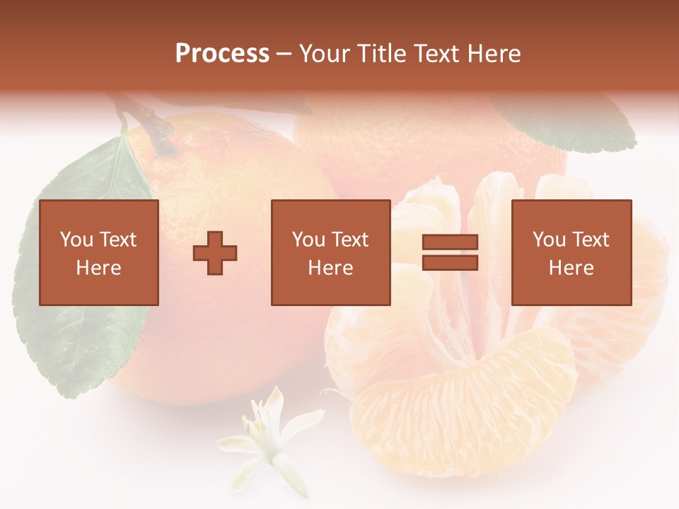Food Health Leaf PowerPoint Template