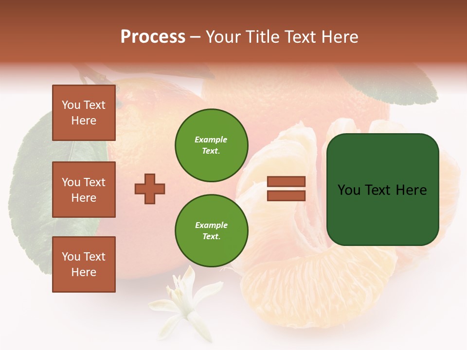 Food Health Leaf PowerPoint Template