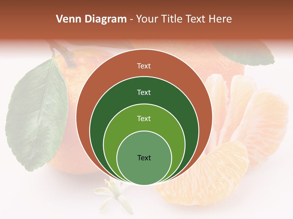 Food Health Leaf PowerPoint Template