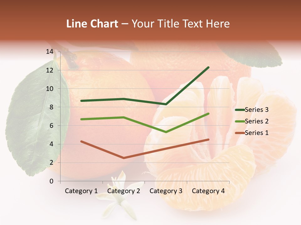Food Health Leaf PowerPoint Template